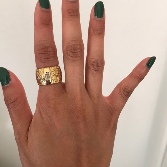 Coach Jewelry Coach Ring Size 6 Poshmark